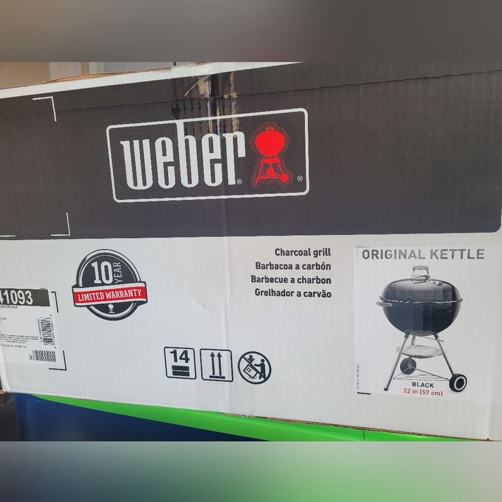 Weber mini BBQ grill